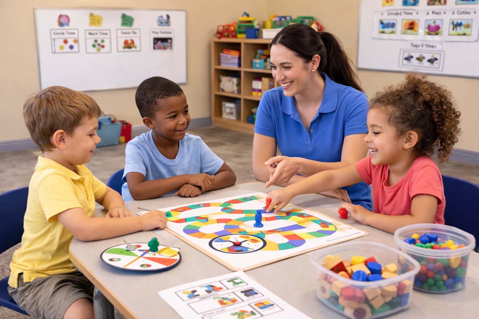 Center and group sessions service