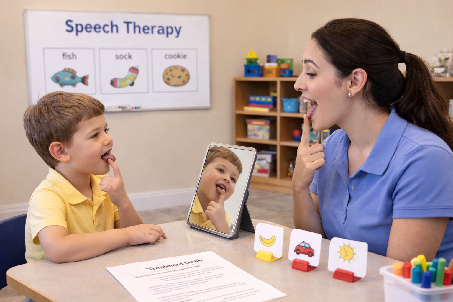 Speech therapy service